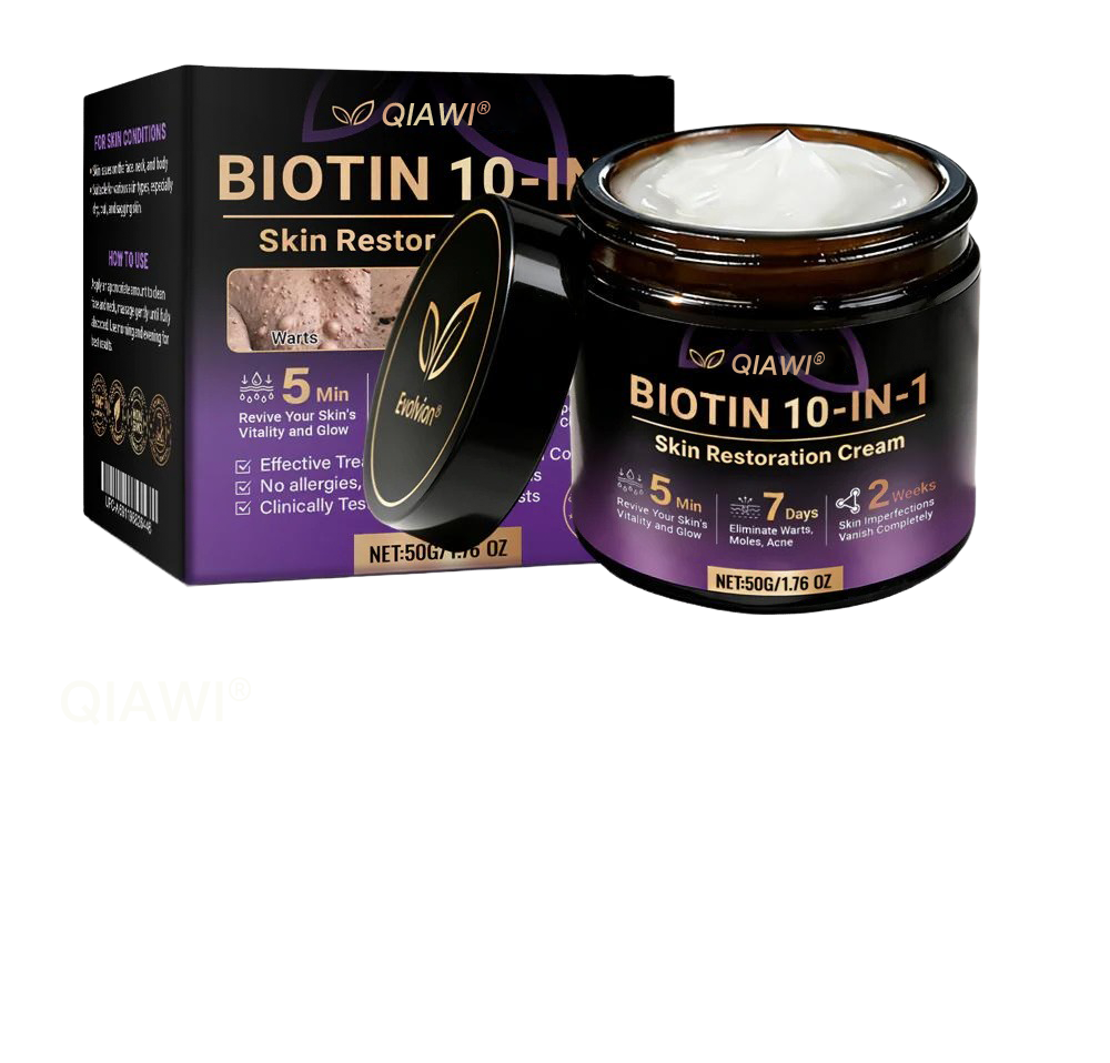 Made and Shipped from USA🍁QIAWI® Biotin 10-in-1 Skin Restoration Cream - Last Day Promotion: 75% OFF(BB)