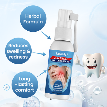 Nexisify® Gum Relief Natural Spray |🏆Recommended By Dental Experts