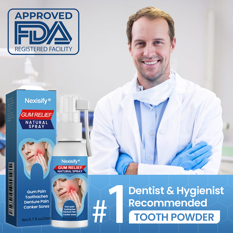 Nexisify® Gum Relief Natural Spray |🏆Recommended By Dental Experts