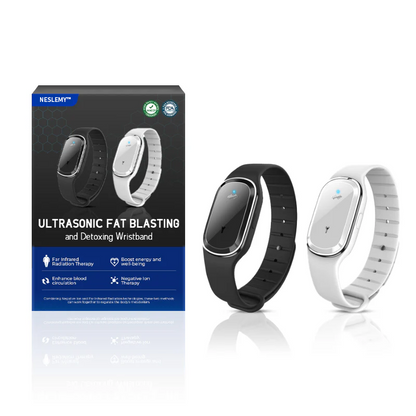 Official Store🧑‍⚕️NESLEMY™ Ultrasonic Fat Blasting and Detoxing Wristband B