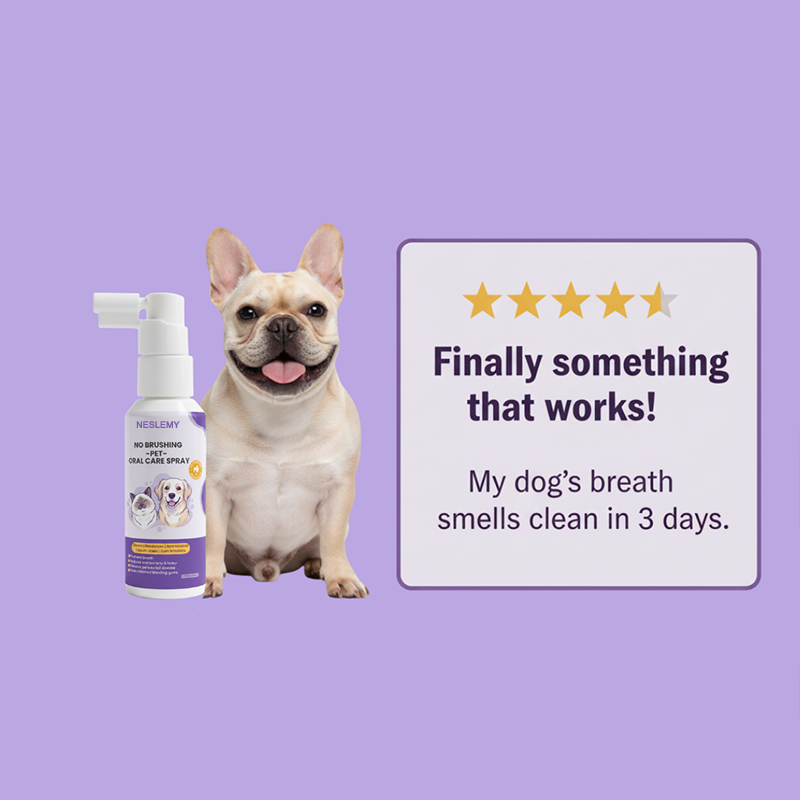 NESLEMY® Pet Dental Spray || Veterinarian Recommended 🏆
