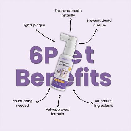 NESLEMY® Pet Dental Spray || Veterinarian Recommended 🏆