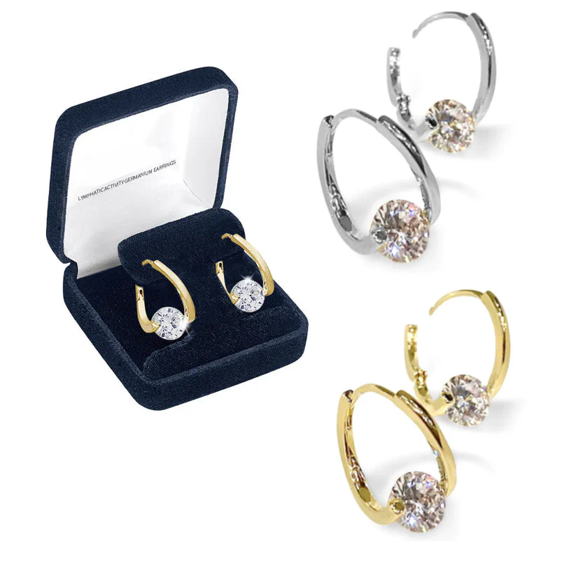 Histone™ Lymphvity Magnetic Therapy Germanium Earrings