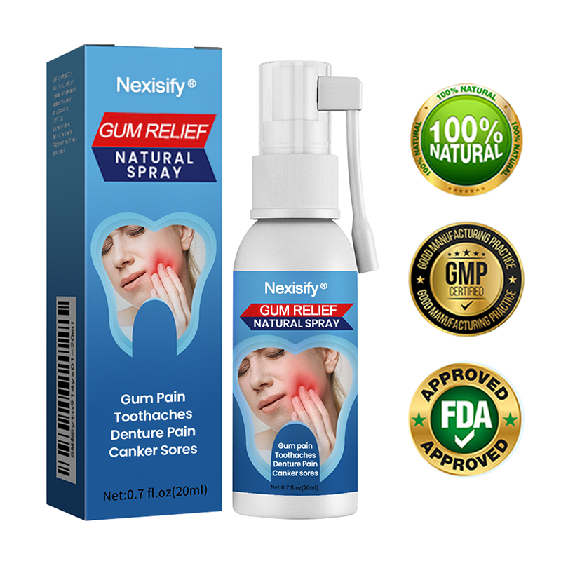 Nexisify® Gum Relief Natural Spray |🏆Recommended By Dental Experts