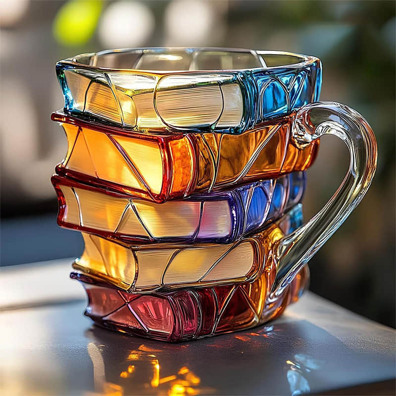 🔥🎁The Most Popular Christmas Gifts🎁🎁 Handmade 3D Reading Happiness Mug - Original