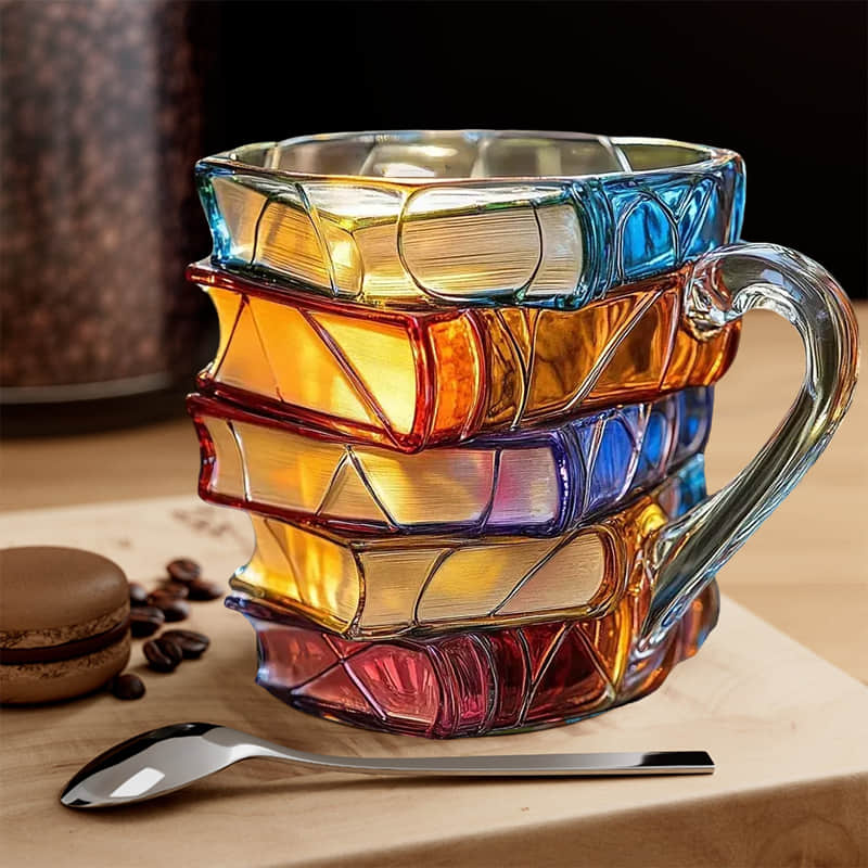 🔥🎁The Most Popular Christmas Gifts🎁🎁 Handmade 3D Reading Happiness Mug - Original