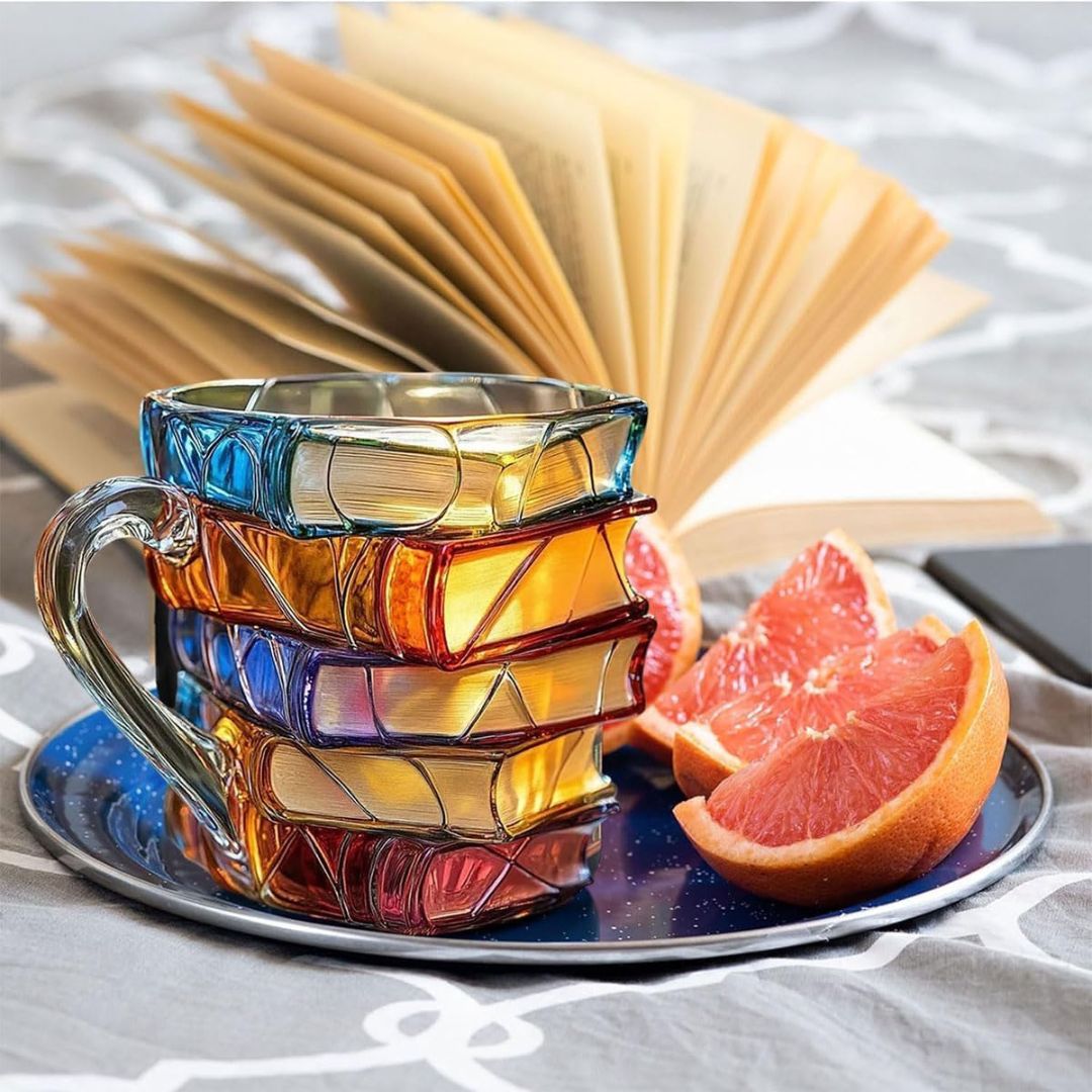 🔥🎁The Most Popular Christmas Gifts🎁🎁 Handmade 3D Reading Happiness Mug - Original