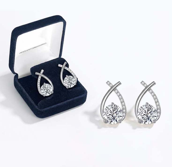 1 Pair - Silver