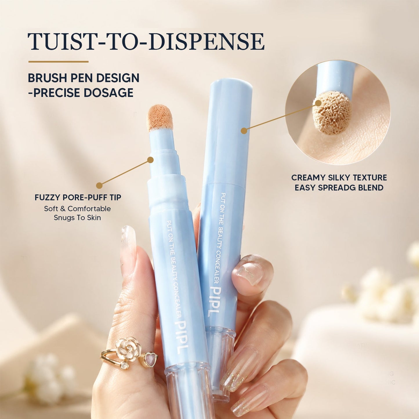 💝 TODAY ONLY — 50% OFF 💝Concealer Pen – Look Awake in 10 Seconds — Without Heavy Makeup