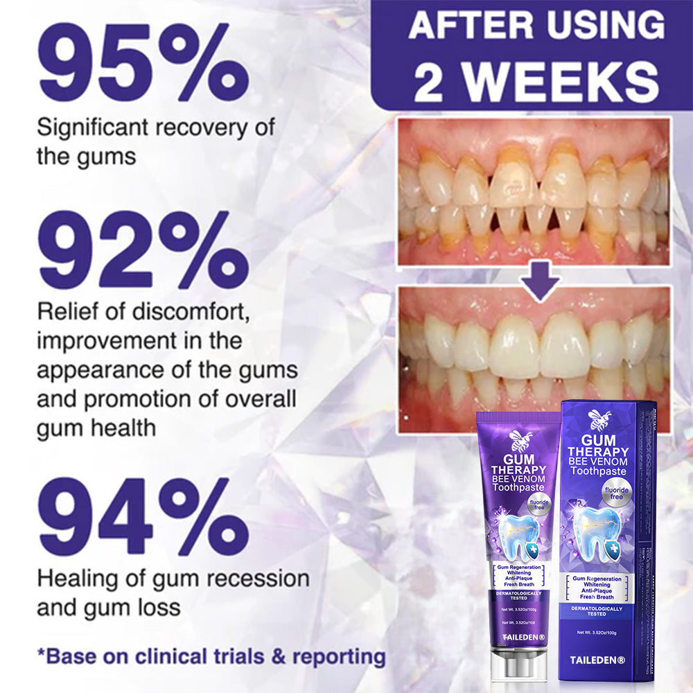 TAILEDEN®Bee Venom Dental Treatment Toothpaste-Comprehensive Oral Care Solutions