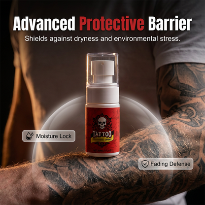 Tattoo Aftercare Spray – ultra-fine mist, hydrates, revives ink vibrancy